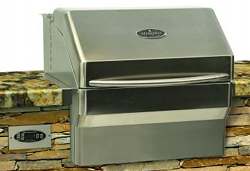 memphis pro pellet grill built in